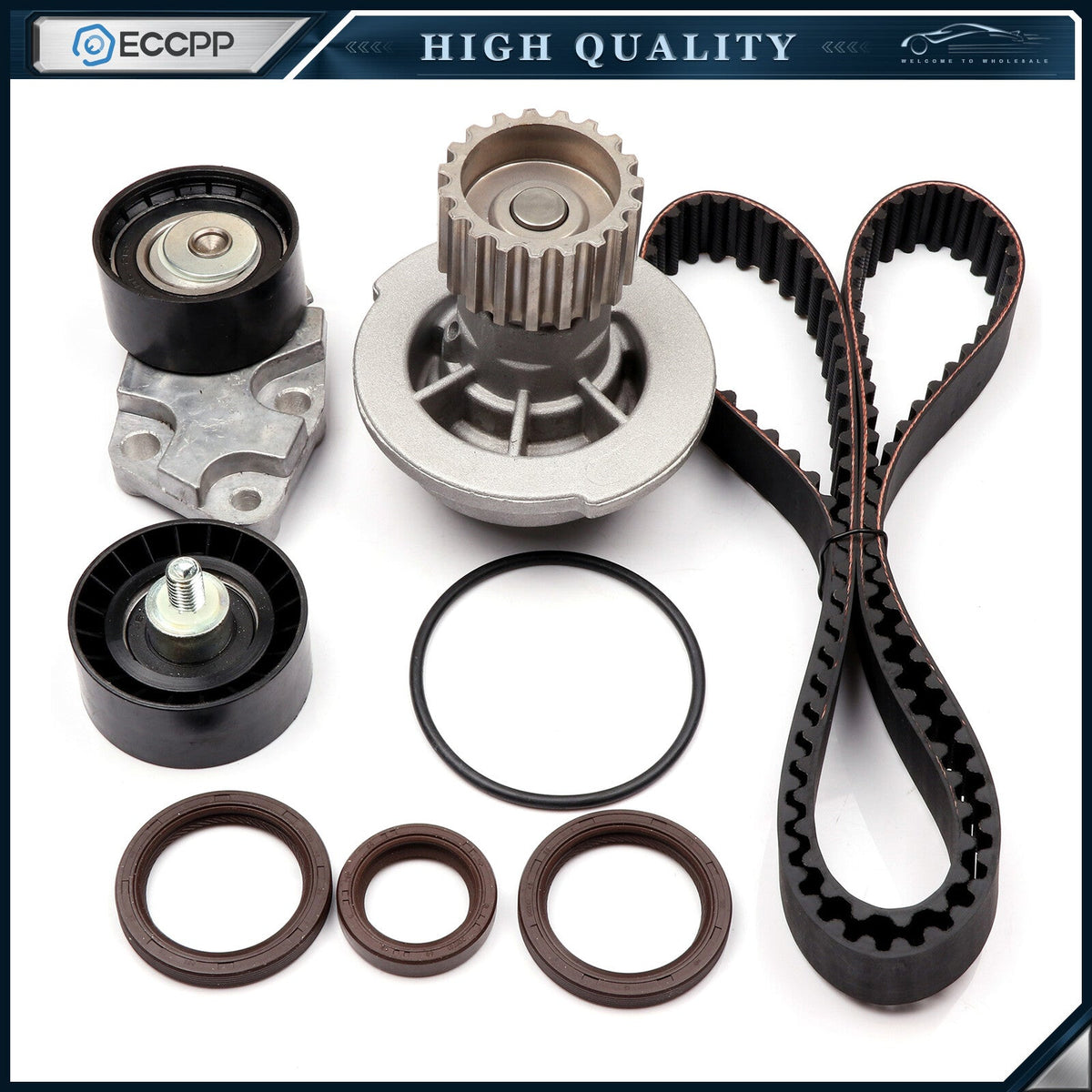Timing Belt Kit Water Pump For 2004-2008 Chevrolet Aveo Aveo5 1.6L GAS DOHC 6B93BC-57