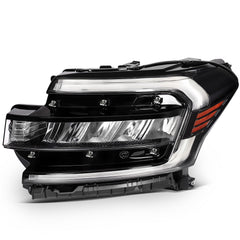 Pair Kit LED Headlights Assembly For 2022-2024 Ford Expedition 3.5L Black Amber 6B93BC-57