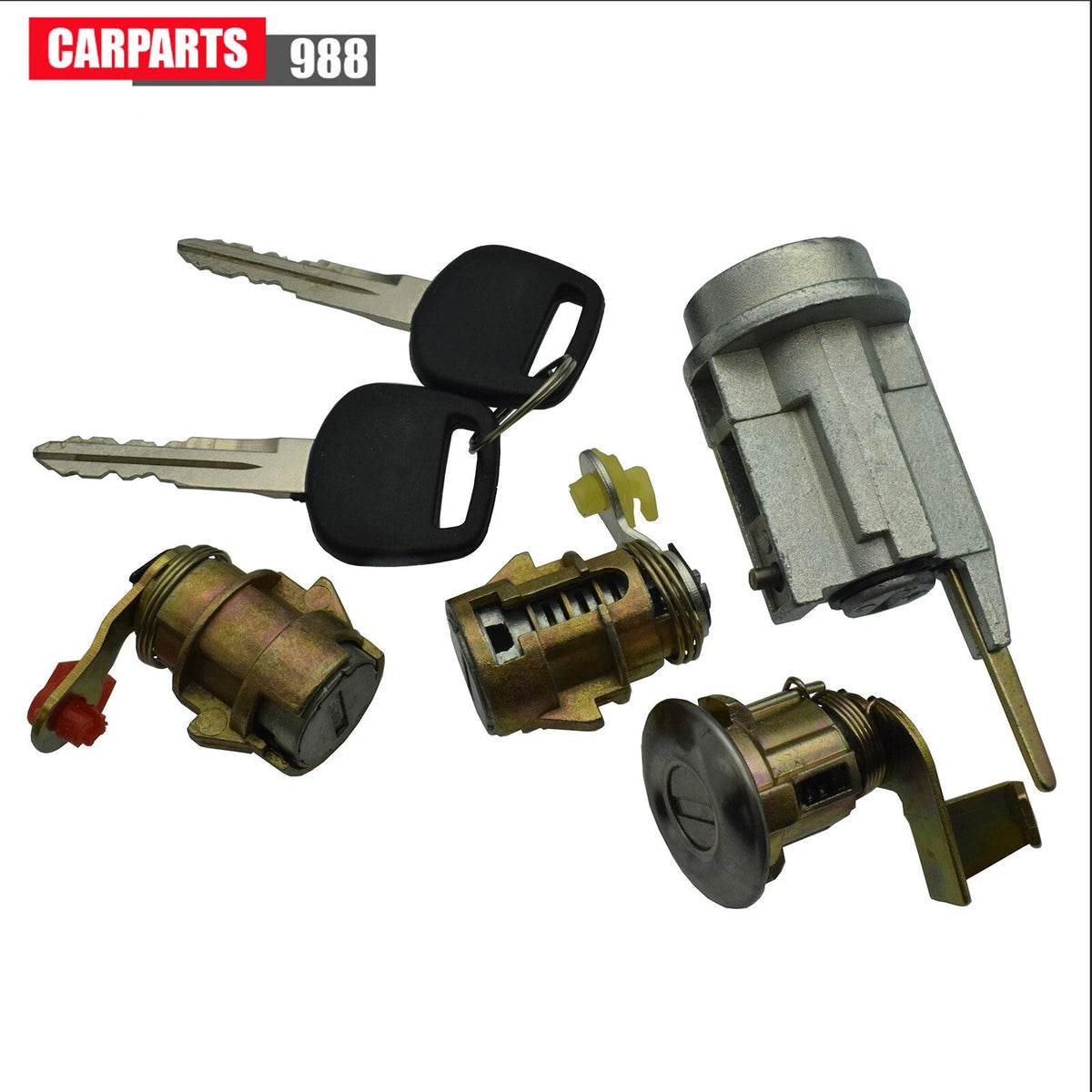Ignition Barrel+Door Locks W/ Keys D2191608 For Toyota Pickup Hilux RN85 LN106 6B93BC-57