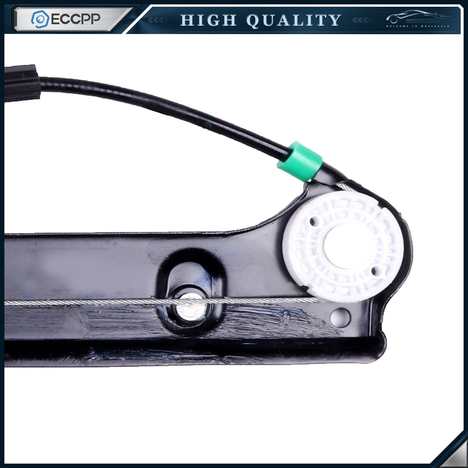 For BMW X3 2010-2004 E83 E84 Rear Driver Side Window Lift Regulator 6B93BC-57