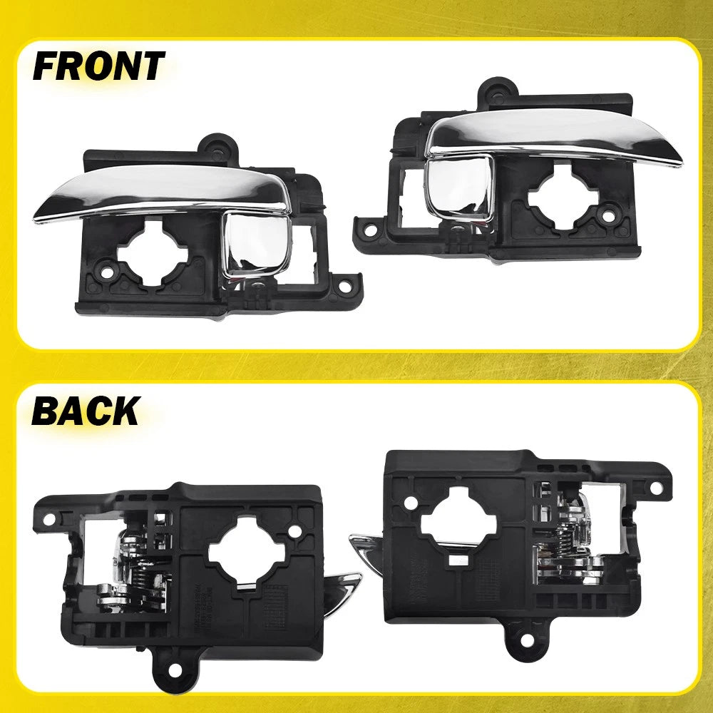 4X Interior Door Handle For 2007-2010 Hyundai Elantra Front Rear Left+Right EOA 6B93BC-57