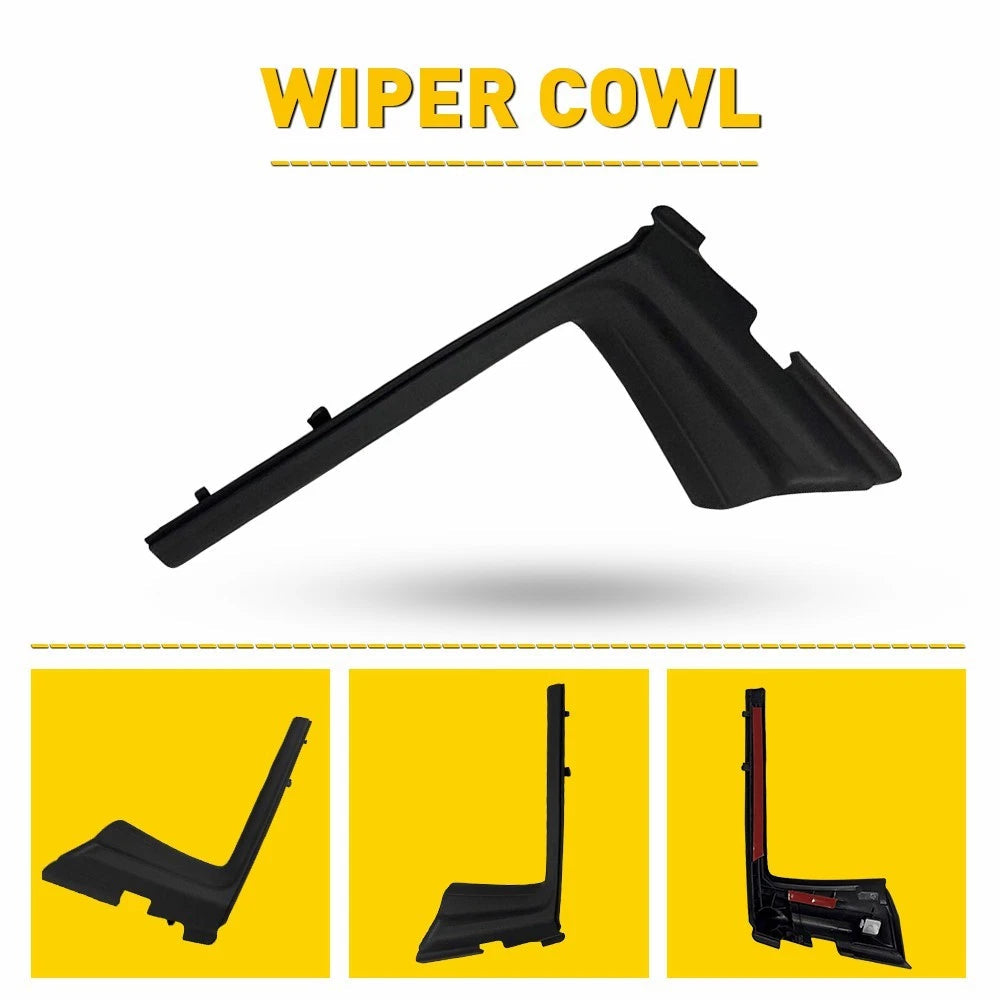 For Yaris Toyota 2012-2015 Front Windshield Wiper Side Cowl Extension Cover Trim 6B93BC-57