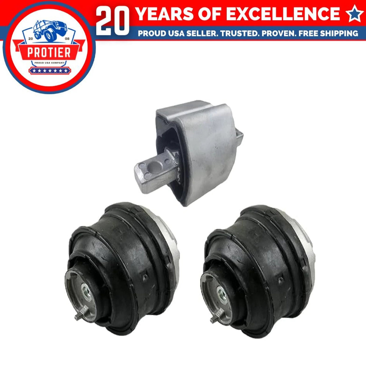 Fits 2003-2005 Mercedes-Benz C230 1.8L Motor & Trans Mount | A7060 A7060 A4095 6B93BC-57