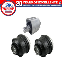 Fits 2003-2005 Mercedes-Benz C230 1.8L Motor & Trans Mount | A7060 A7060 A4095 6B93BC-57