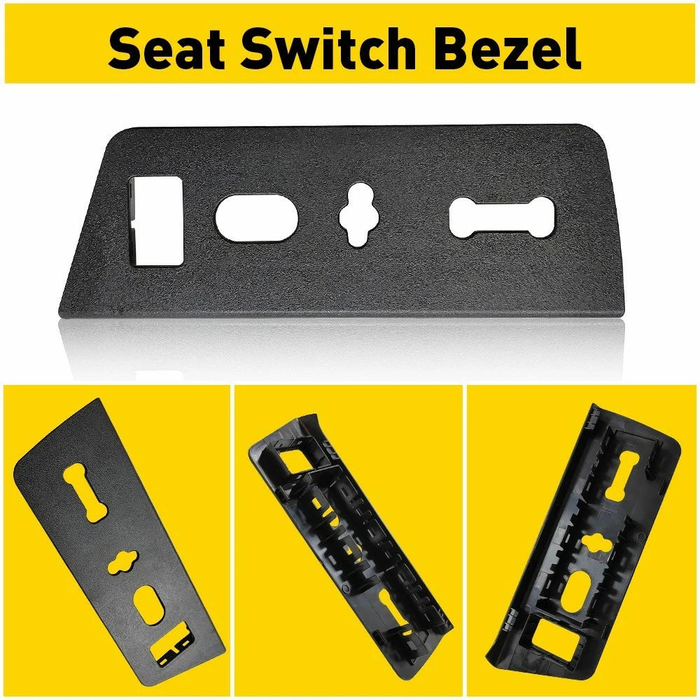 Fits 2009-2014 Ford F-150 Driver Passenger Seat Switch Bezel Housing Replacement 6B93BC-57