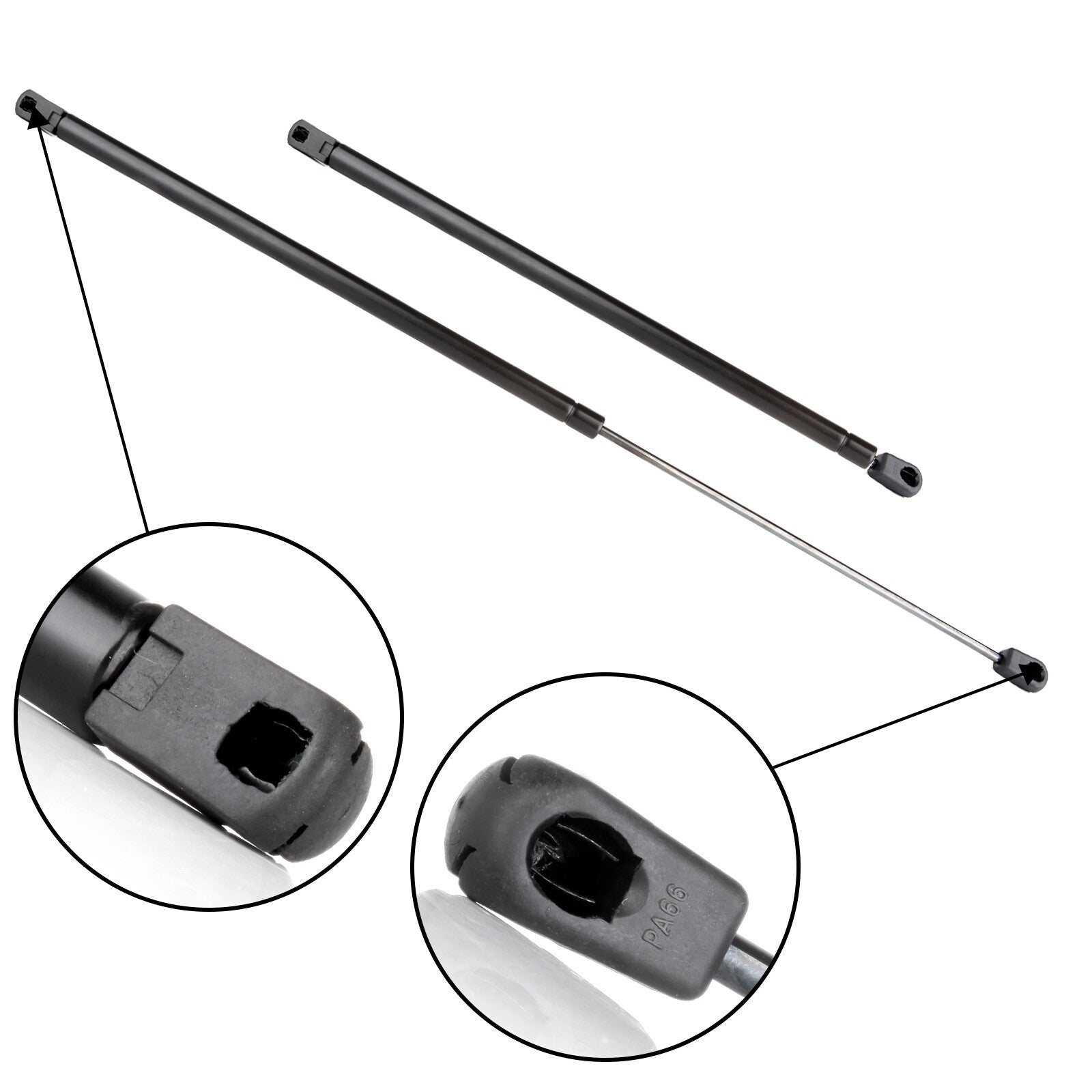 ECCPP 2x Front Hood Gas Lift Support Strut Prop For Pontiac Bonneville 2000-2004 ECCPP