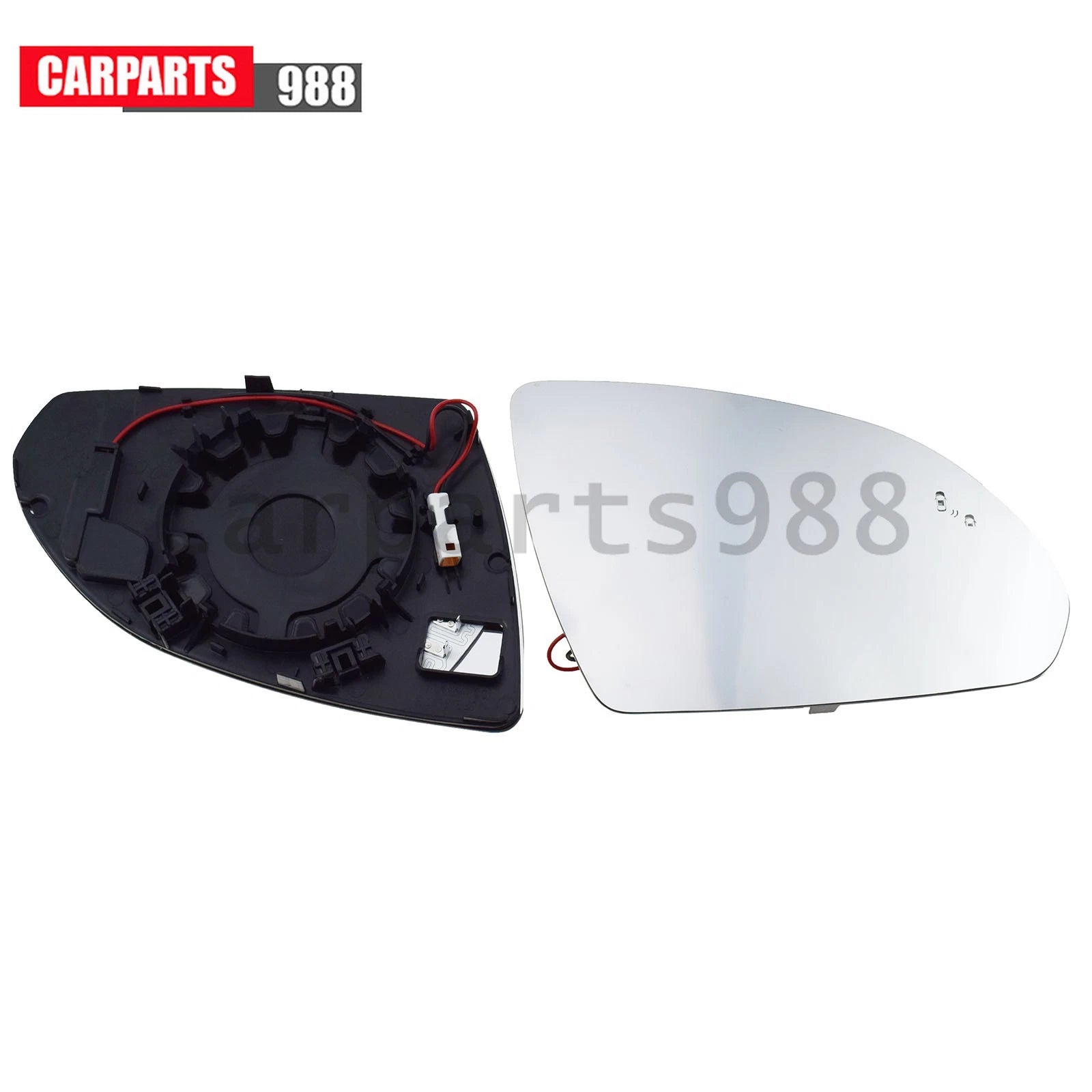 Left Right Mirror Glass Heated W/Blind Spot For Kia Optima 2016-2020 87621-D4000 6B93BC-57