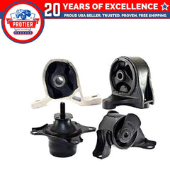 Motor & Trans Mount Set for 2001-2005 Honda Civic 2 Doors for Auto Trans 4PCS 6B93BC-57