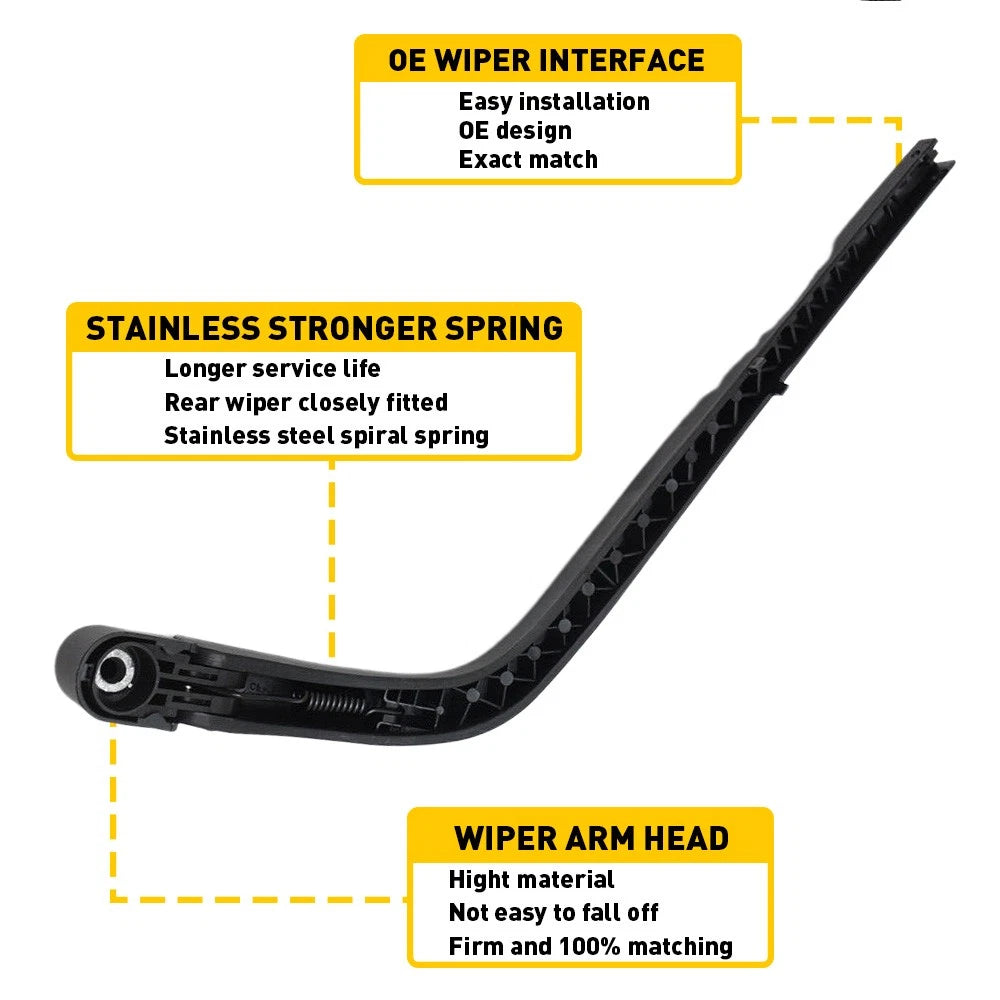 For TOYOTA Scion XB Rear Wiper Arm with for Blade 2004 2005 2006 Rep 8524152010 6B93BC-57