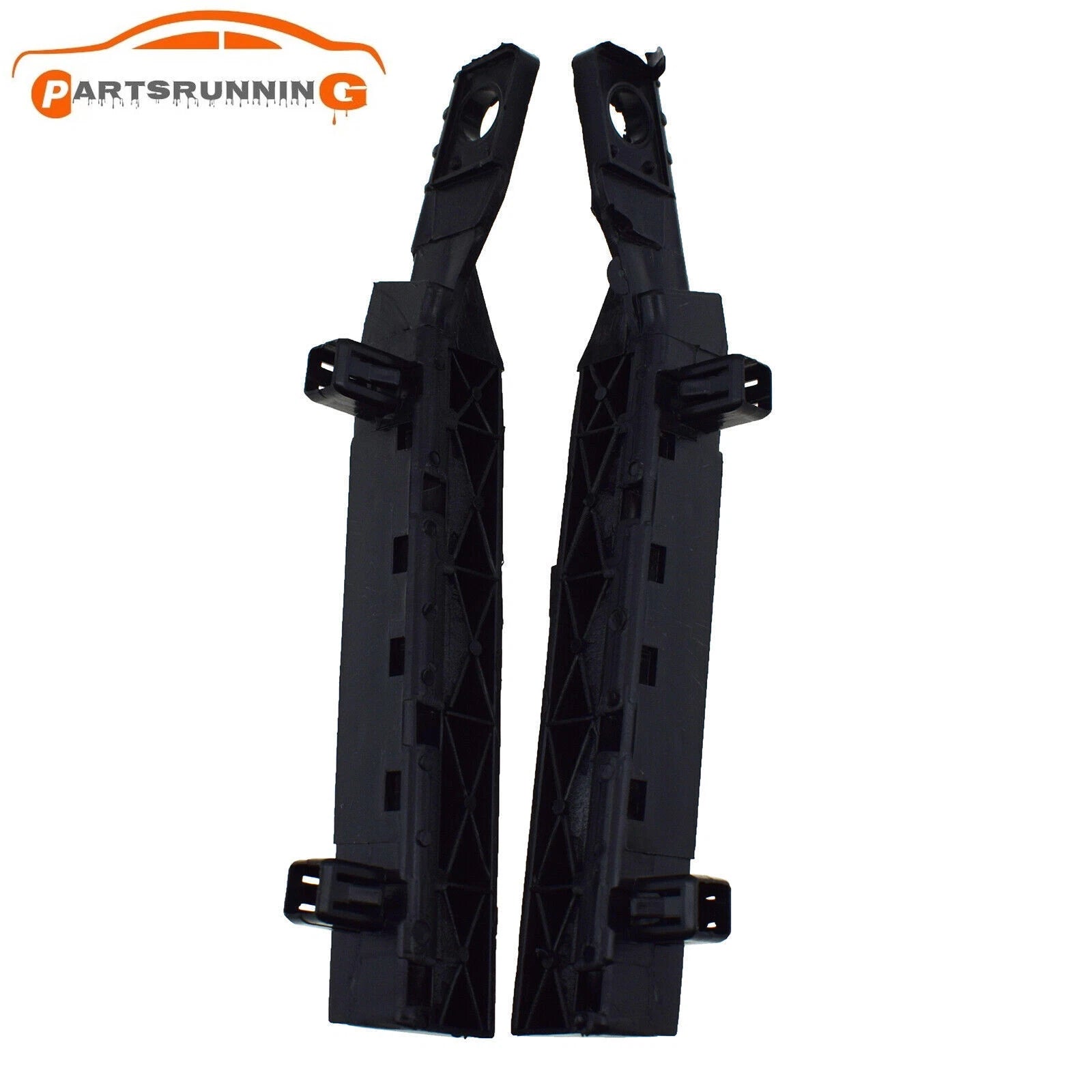 2x Front Bumper Support Brackets Set LH&RH for 2007-2012 Nissan Versa 62224EM30A 6B93BC-57