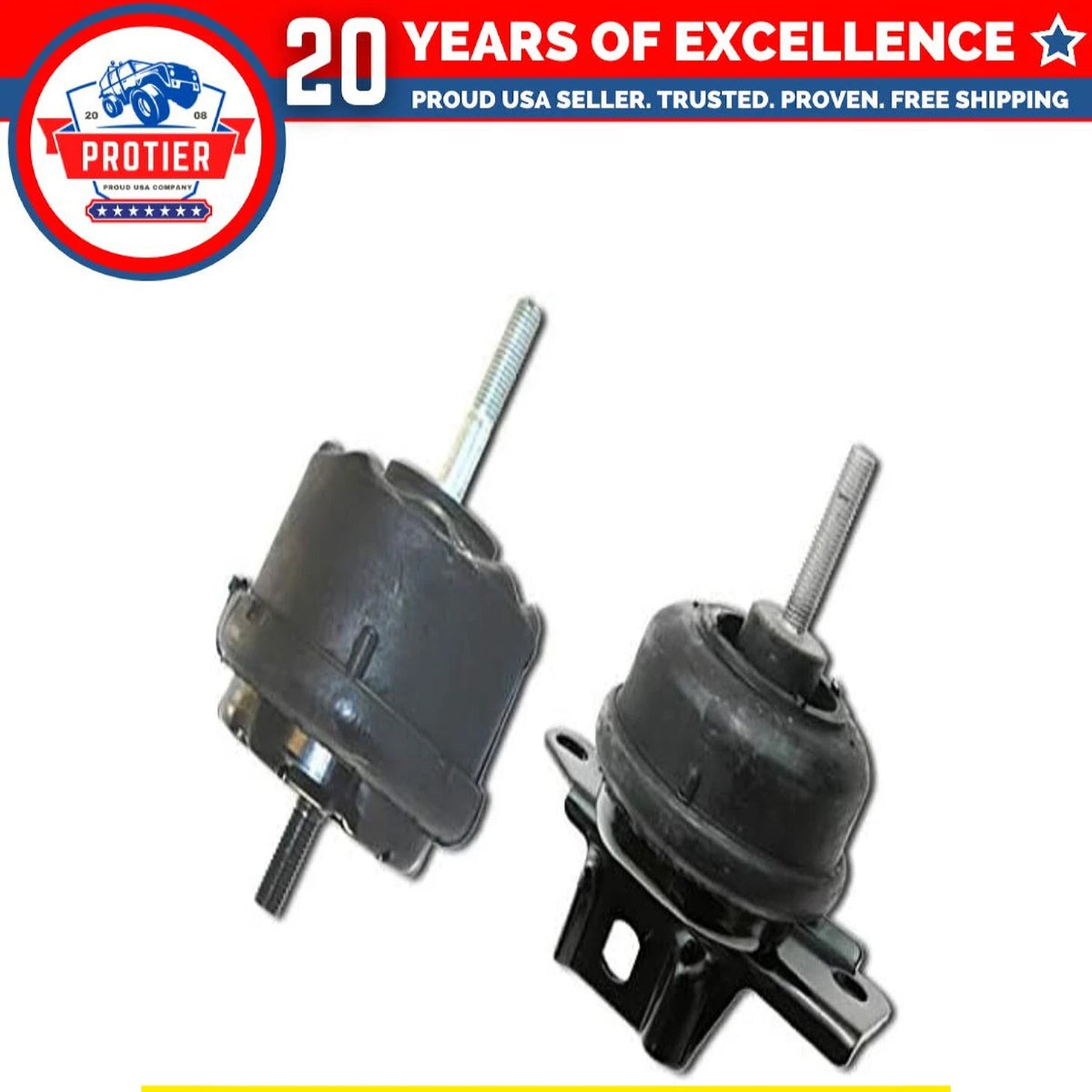 Fits 2000-2005 Buick LeSabre/Pontiac Bonneville 3.8L Transmission Mount Set 2pcs 6B93BC-57