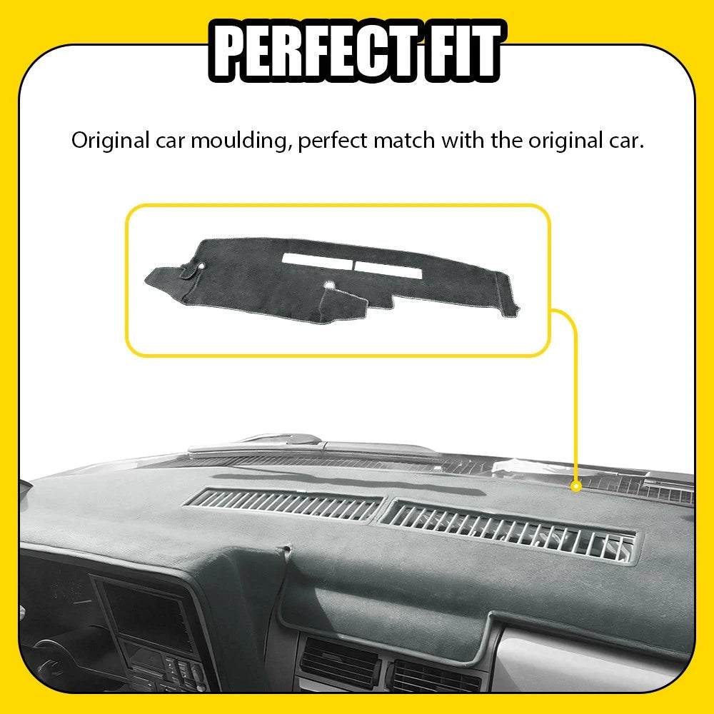 Dashboard Pad Dash Cover Mat For Chevy K1500 K2500 K3500 C1500 C2500 1988-1994 A 6B93BC-57