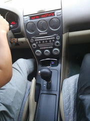 Interior Center Console Carbon Fiber Molding Sticker Decals For Mazda 6 2003-13