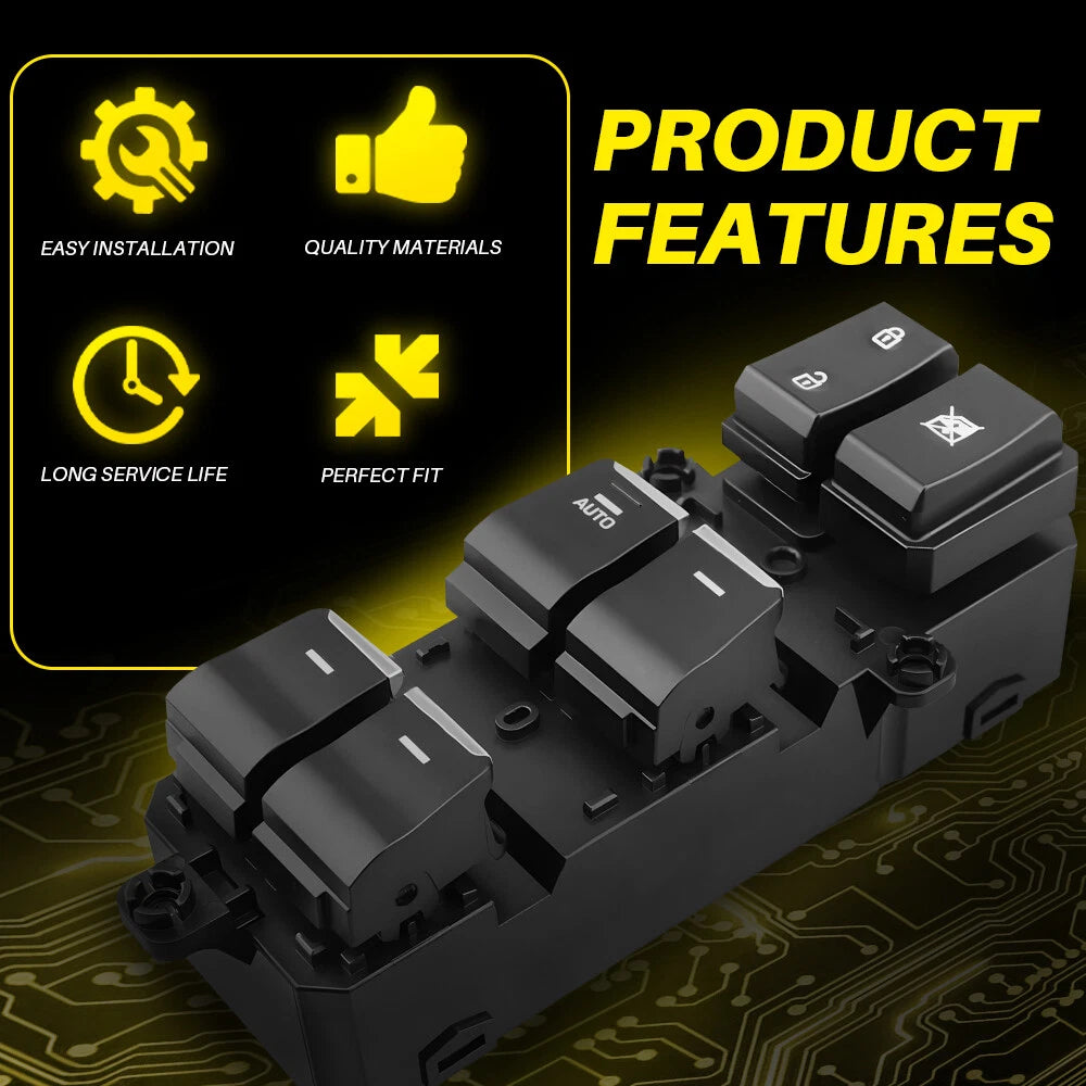 For 2016-2018 Hyundai Tucson Driver Left Side Master Power Door Window Switch EA 6B93BC-57