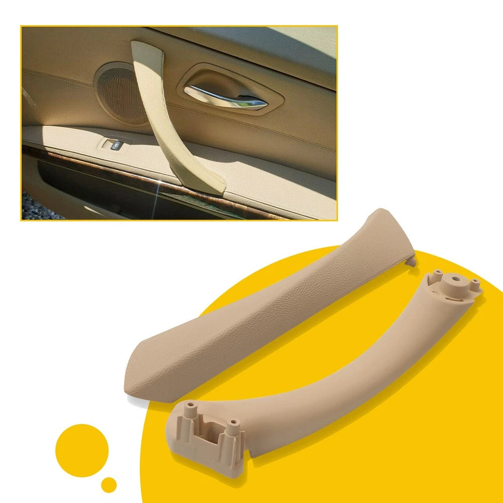 For BMW Front 328i E90 Rear Right Door Inner Handle Passenger Pull Trim Cover EA 6B93BC-57