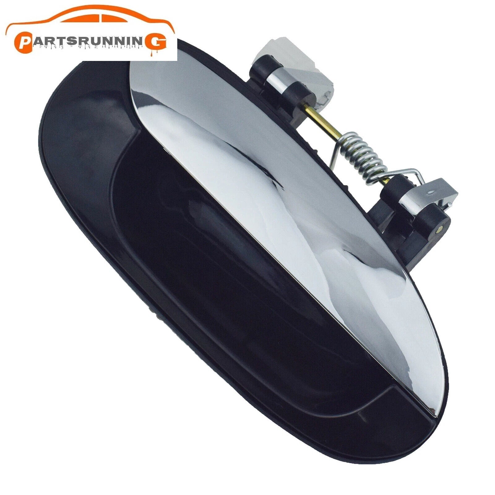 Exterior Door Handle Chrome Rear Right Side for 2002-2006 Kia Carens 0K2FB-72410 6B93BC-57