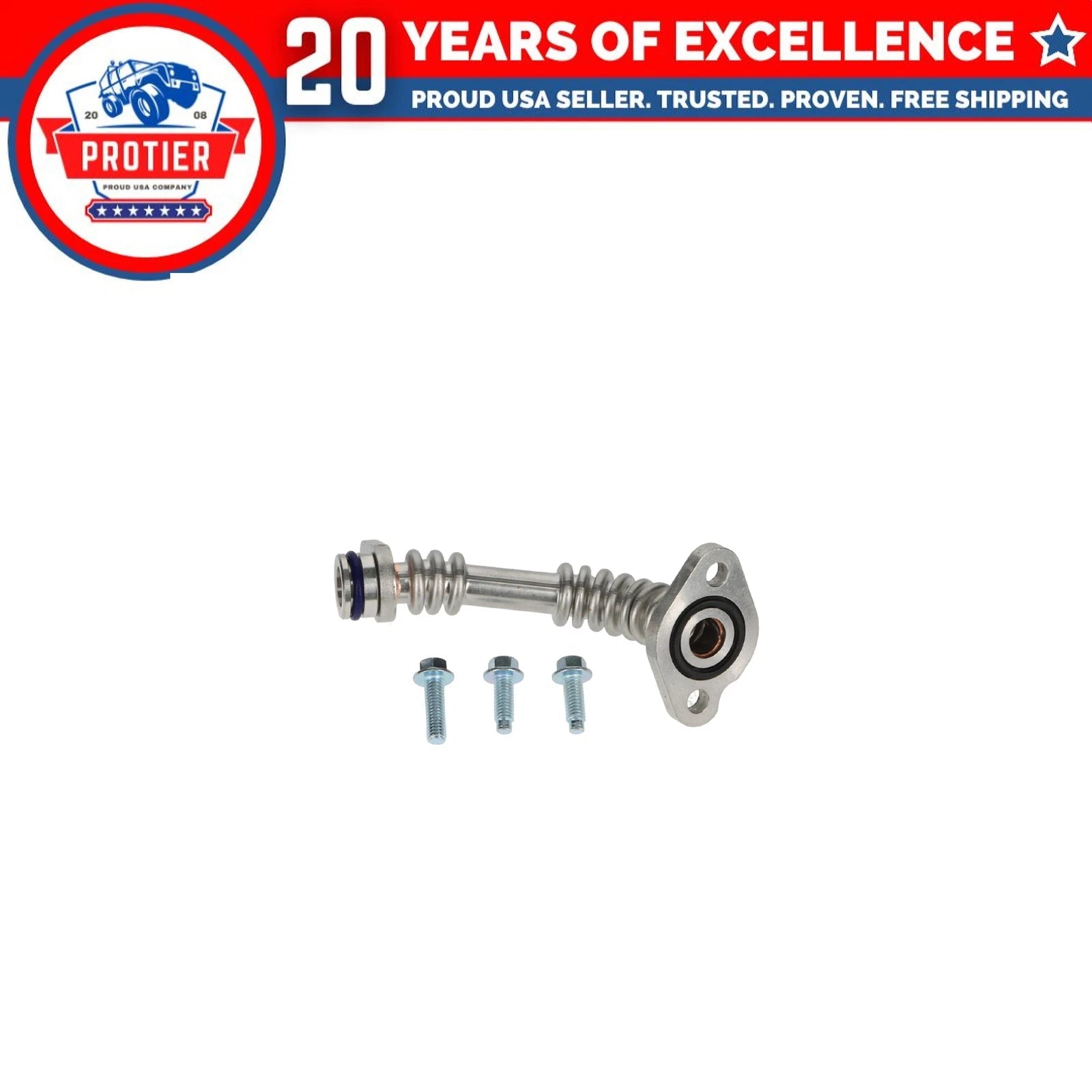 Turbocharger Oil Supply Line Fits Ford Edge Escape Fusion MKC MKZ 13-19 L4 2.0L 6B93BC-57