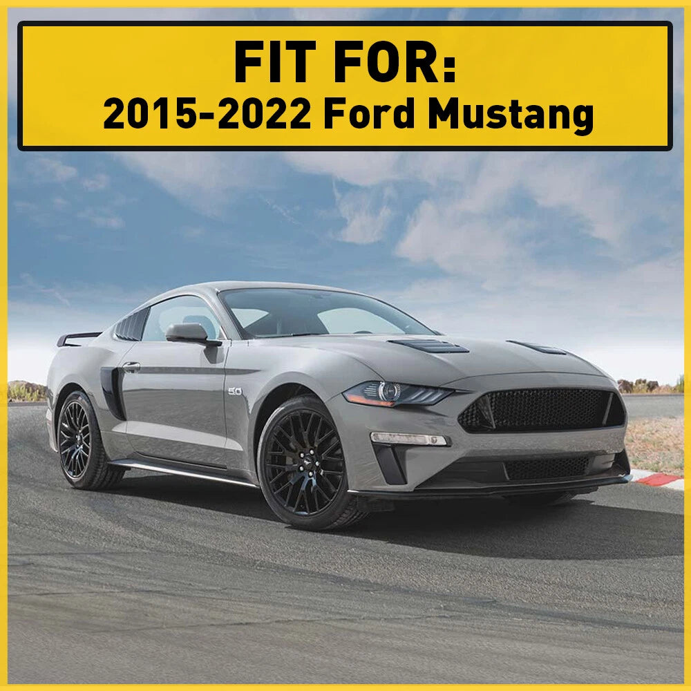 Steering Wheel Switch Button Cover Trim Carbon Fiber For Ford Mustang 15-22 EOA 6B93BC-57