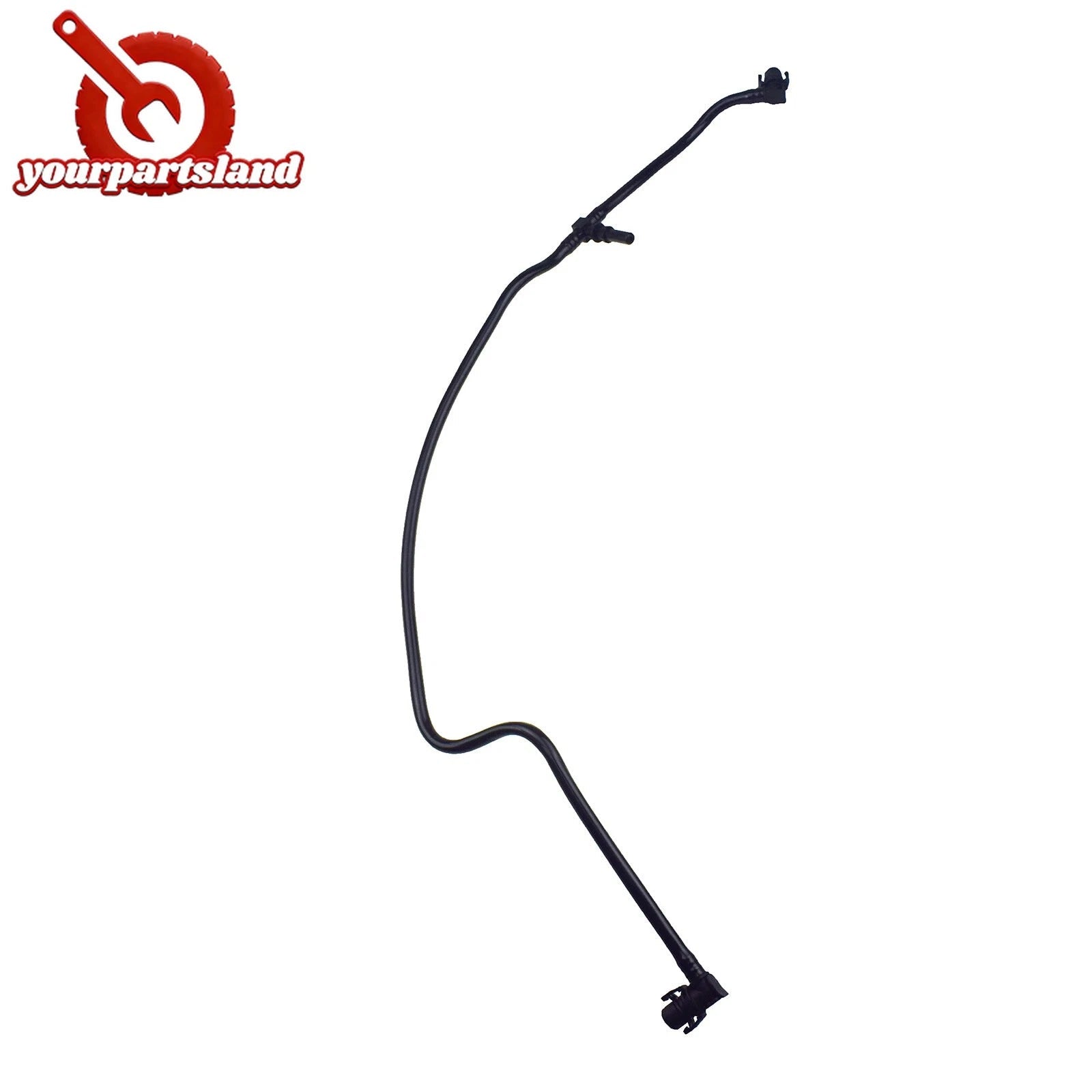 For Land Rover Range Rover Engine Reservoir Water Hose 2PCS LR035630 LR146301 6B93BC-57