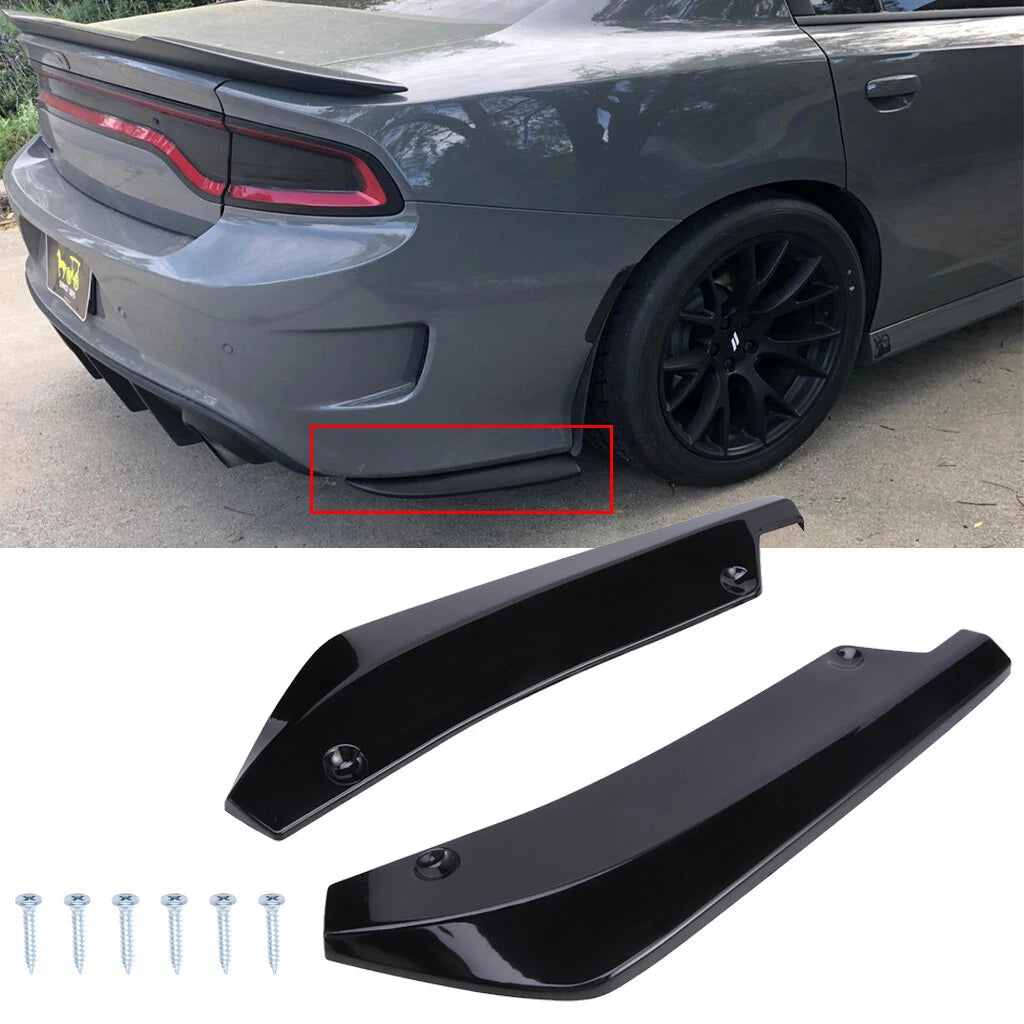 For Lexus IS F IS250 IS200T IS300 350 Rear Spats Bumper Splitter Diffuser Canard 6B93BC-57