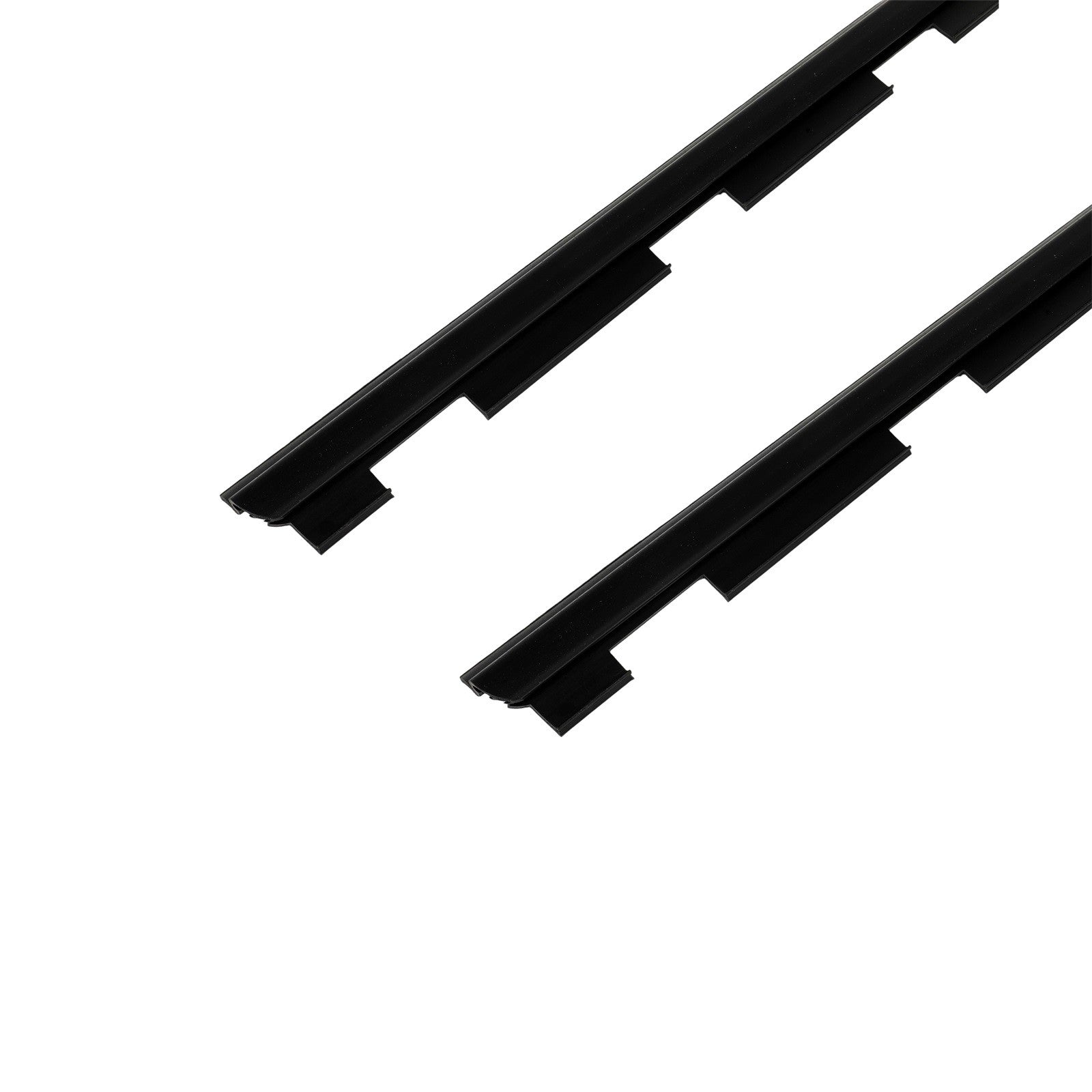 For 1992-1994 Chevrolet Blazer Pair Front Door Window Seal Belt Molding 6B93BC-57
