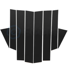 8pc Set Piano Black Pillar Posts Cover Kit For Honda CRV CR-V 07-11 Door Trim 6B93BC-57