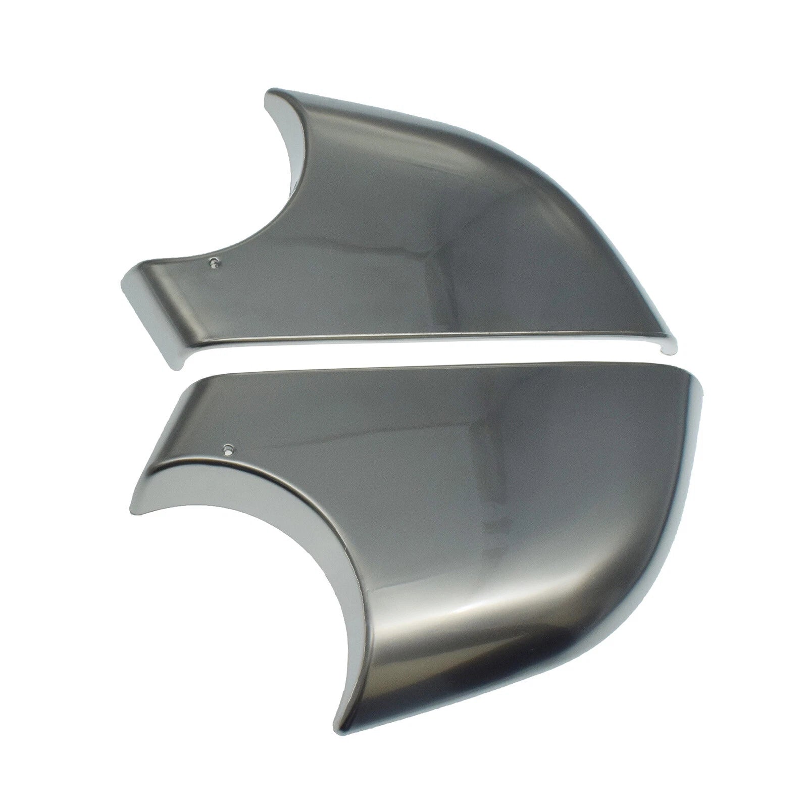 2PCS Chrome For 2017-22 Tesla Model 3 LH RH Wing View Mirror Cover Lower Holder 6B93BC-57