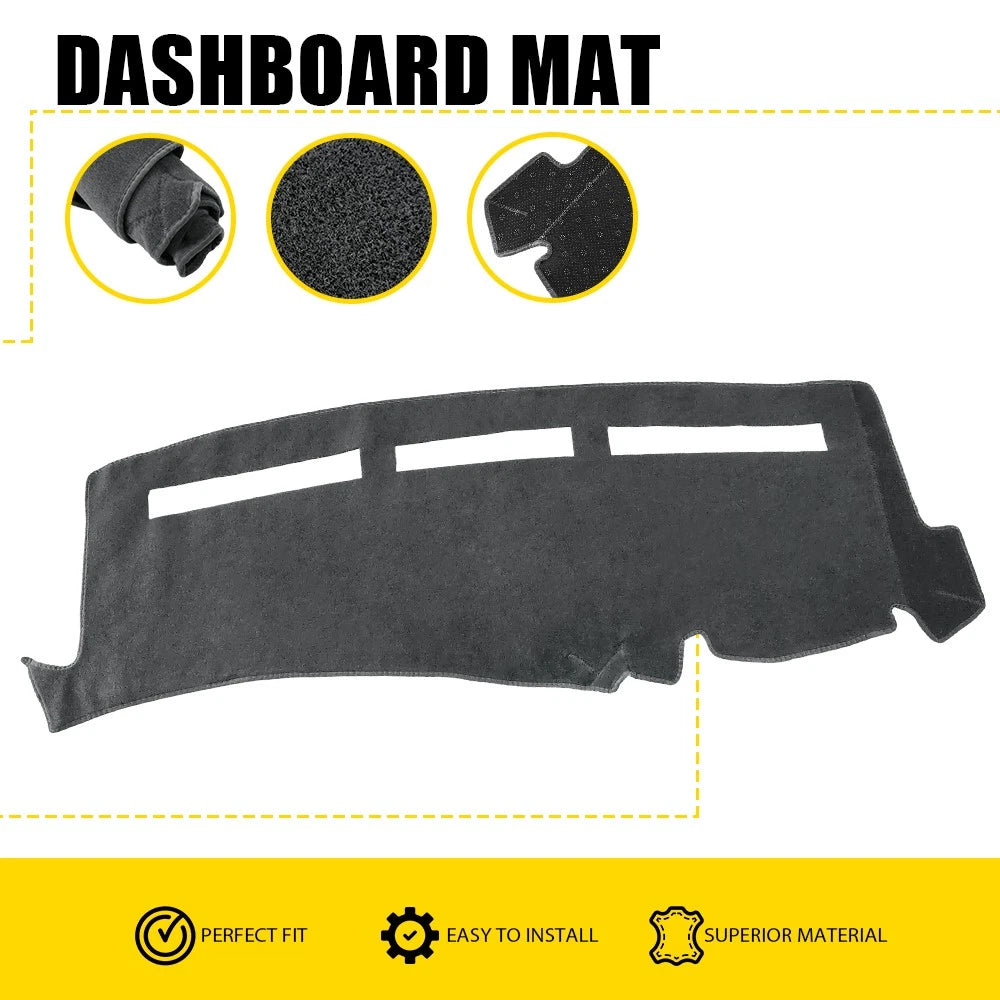 Gray Mat Dash Cover for Chevy Silverado Avalanche Tahoe Suburban Dashboard Pad A 6B93BC-57