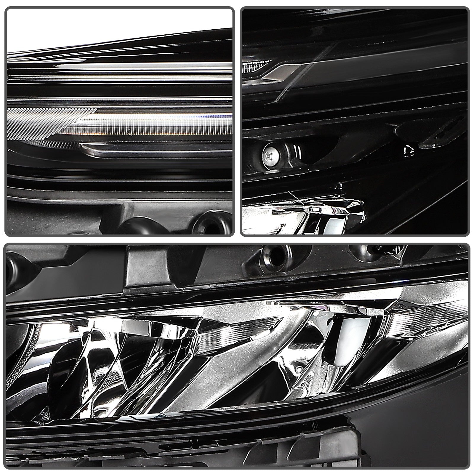ECCPP LED Headlights Assembly For Chevrolet Equinox LT RS 1.5L 2022-2024 Pair ECCPP
