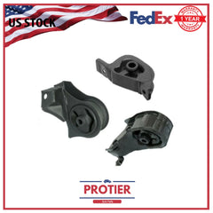 Motor Mount Set 3PCS for 1988 - 1991 Honda Civic 1.5L /1.6L for Auto Trans 6B93BC-57