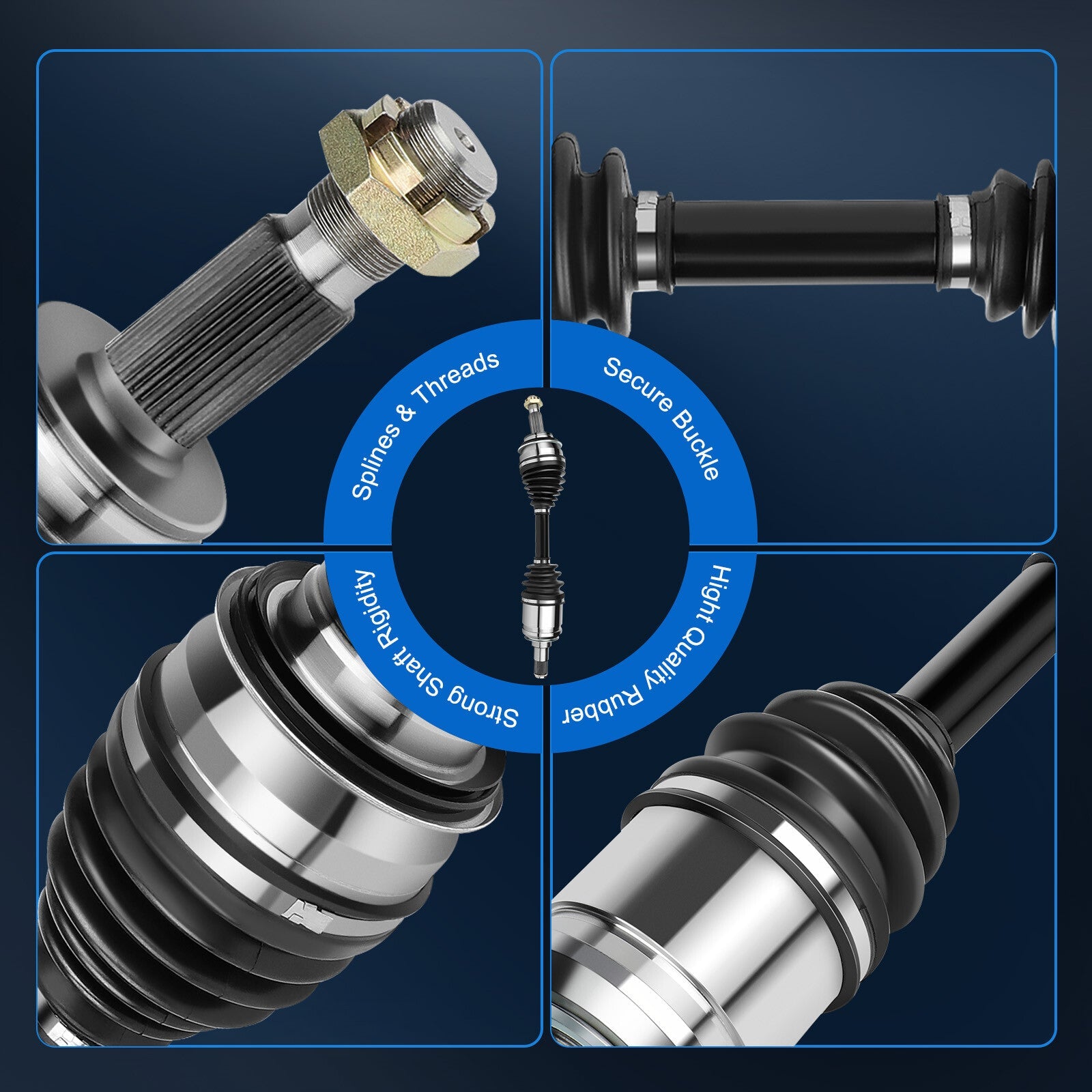 For Toyota 4Runner 2003-2022 Tacoma 2005-2020 Front Left or Right CV Axle Shaft KOEEP