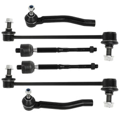 Front Struts Tie Rod Ends Sway Bars Kit For Nissan Sentra 2014-2019 Coil Spring 6B93BC-57