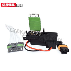 Heater Blower Motor Resistor & Connector For Chevrolet Astro GMC Safari 89018436 6B93BC-57