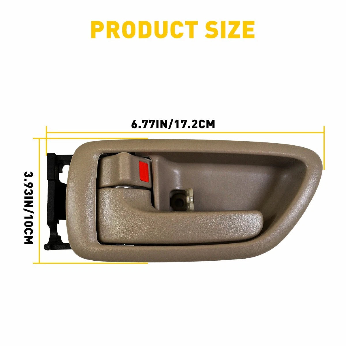 Interior Left Driver Door Handle For 2004-2006 Toyota Tundra Pickup Front / Rear 6B93BC-57