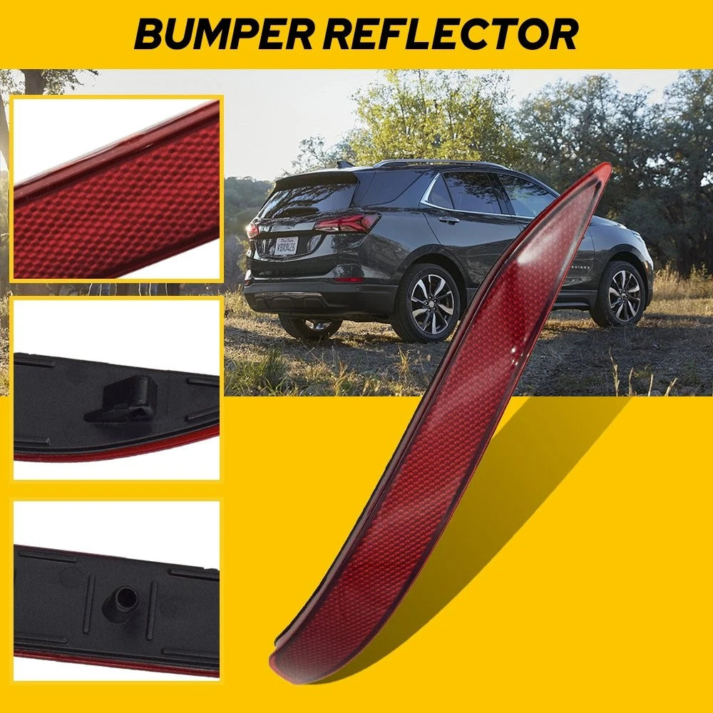 Right Red Lens Rear Bumper Reflector Light Lamp Case For Chevy Equinox 2018-2022 6B93BC-57