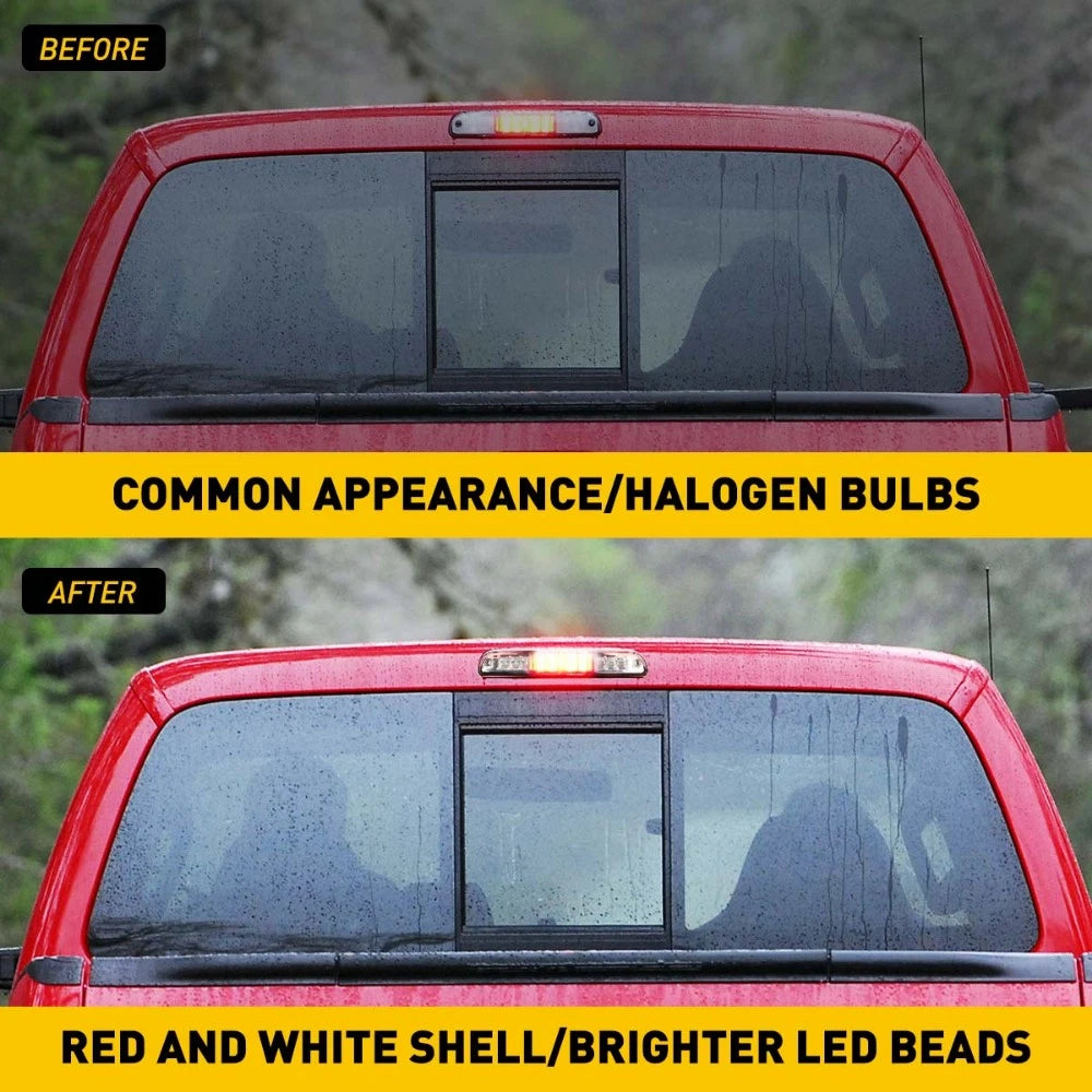 LED Third 3rd Brake Light Clear Fit 99-16 Ford F250 F350 Super Duty Carg US EOA 6B93BC-57