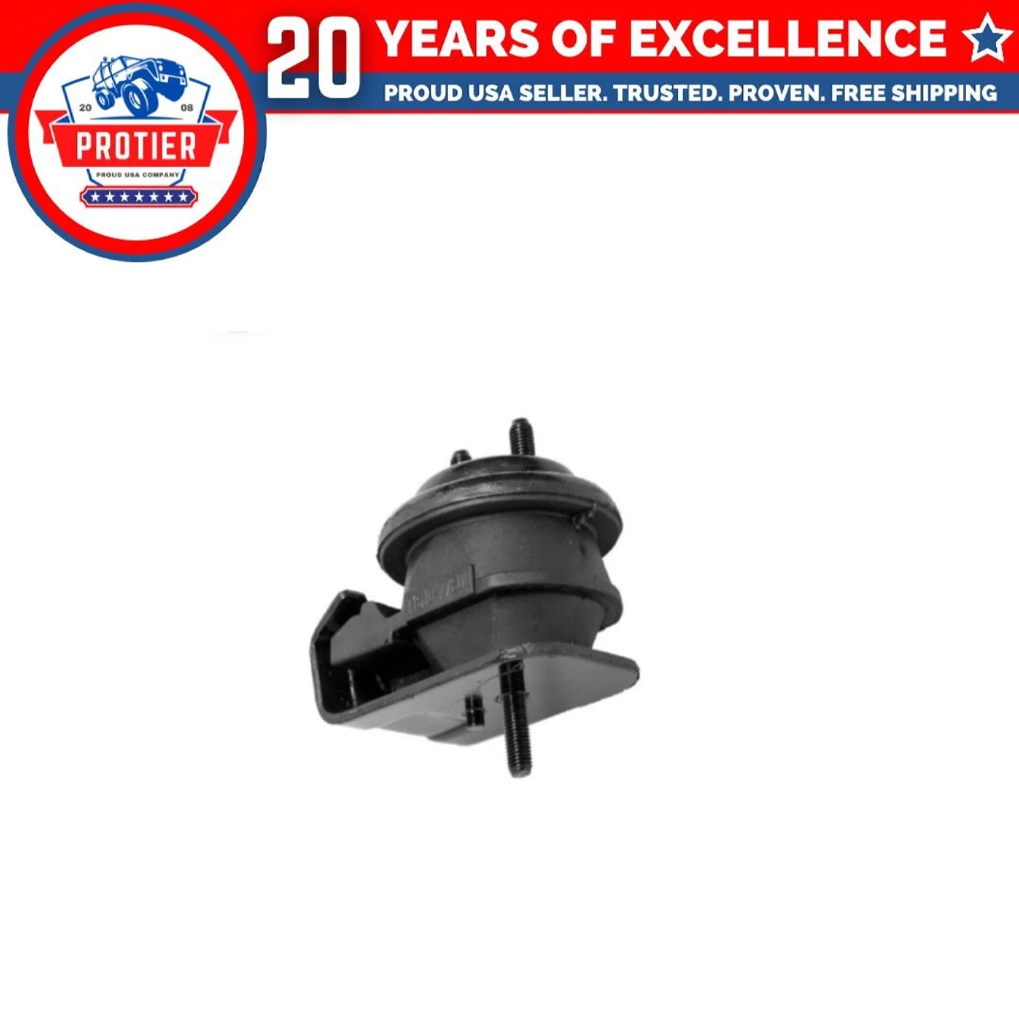 Front Motor & Trans Mount Set 3PCS Compatible for 1989 - 1995 Mazda MPV 3.0L 2WD 6B93BC-57