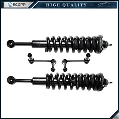 4pc Complete Front Struts + Sway Bar Links For Toyota 4Runner FJ Cruiser 03-14 KOEEP