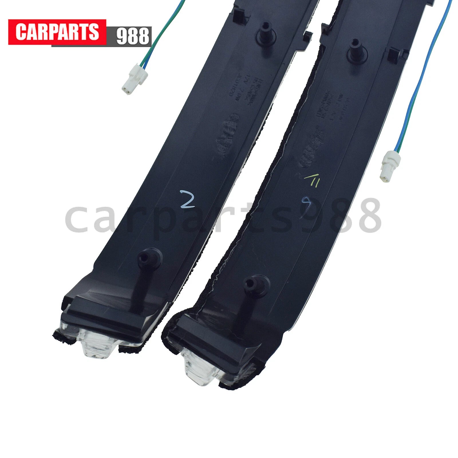 2Pcs LH RH Mirror Turn Signal Lamp For Nissan Juke Qashqai 261654CL6B 261604CL6B 6B93BC-57