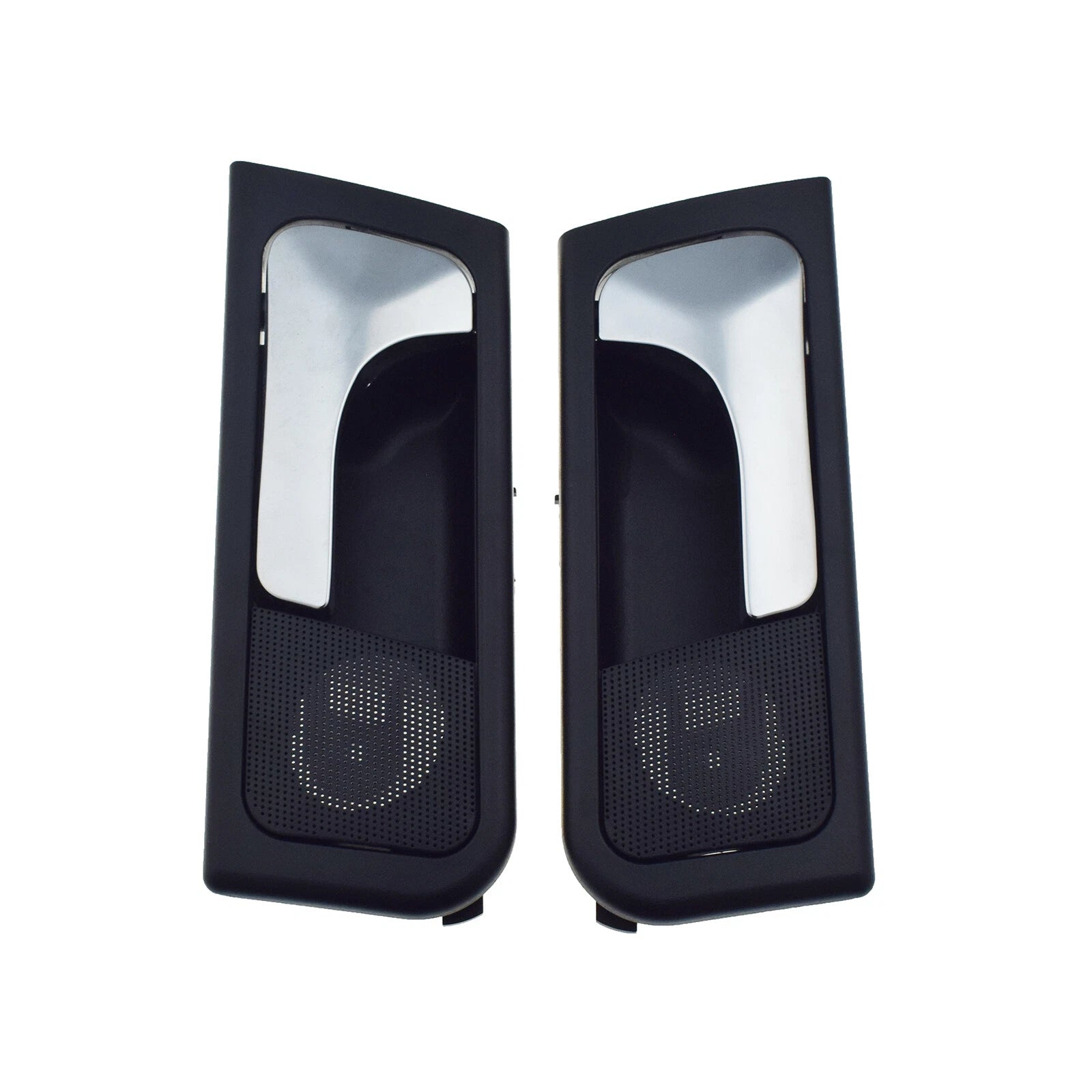 Pair Inner Door Handle Chrome with Black Trim For Suzuki Forenza Optra 2004-2008 6B93BC-57