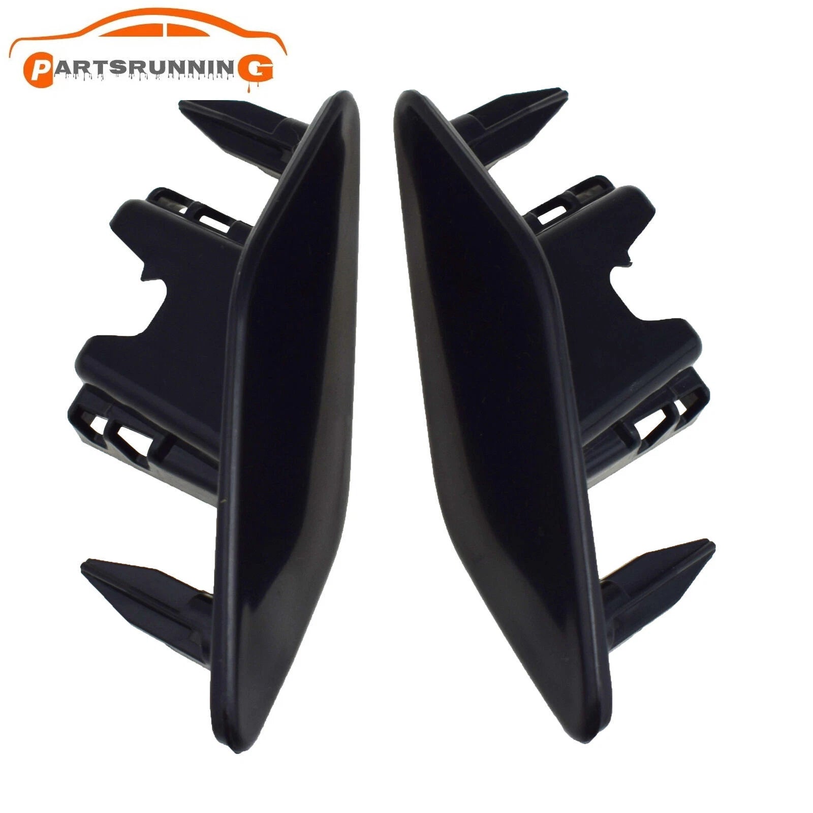 Left & Right Front Bumper Headlight Washer Cover Cap For VW Passat B8 2017-2019 6B93BC-57