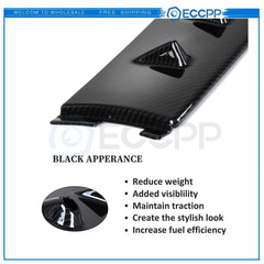 For 2002-2007 Mitsubishi Lancer EVO Carbon Fiber Color Roof Rear Spoiler Wing MITSUBISHI