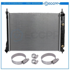 Radiator For 08-15 Chevrolet Captiva Sport 10 Saturn Sky with Hose Clamps Kit