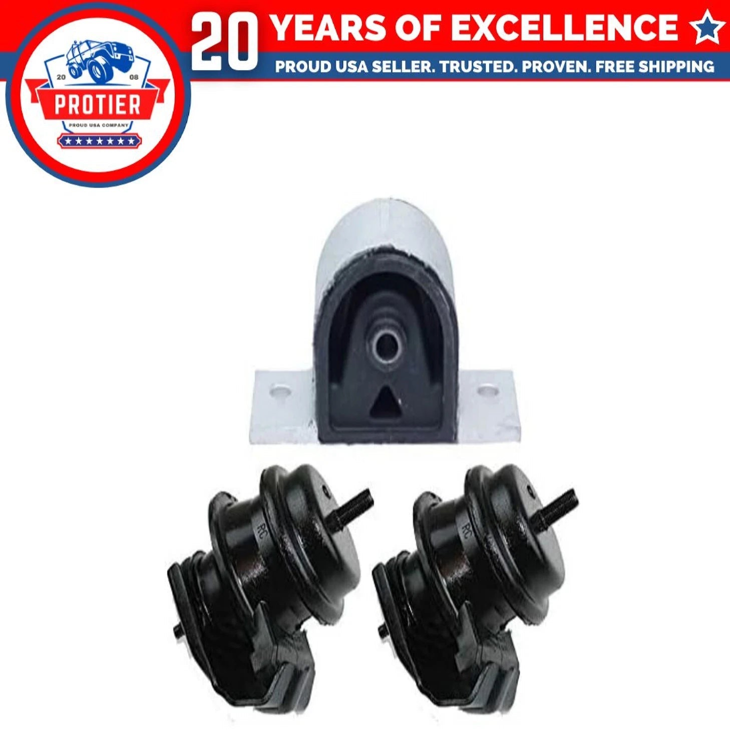 Fits Infiniti G35 Fits Nissan 350z 2003 - 2009 3.5L Auto Motor & Trans Mount Kit 6B93BC-57