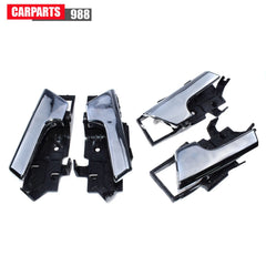 4Pcs Chrome Inside Door Handle Front Rear Left Right For Chevy Aveo Pontiac G3 6B93BC-57
