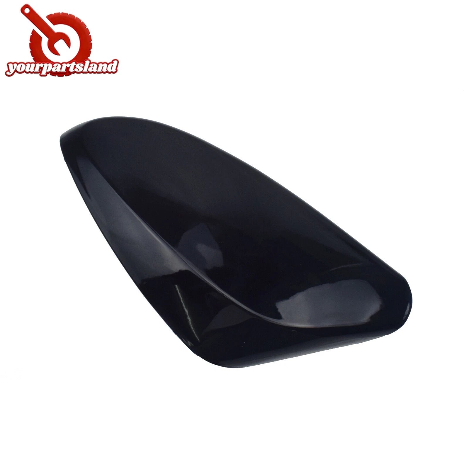 Left Driver Glossy Pure Black Side View Mirror Cover for HYUNDAI Elantra 2011-16 6B93BC-57