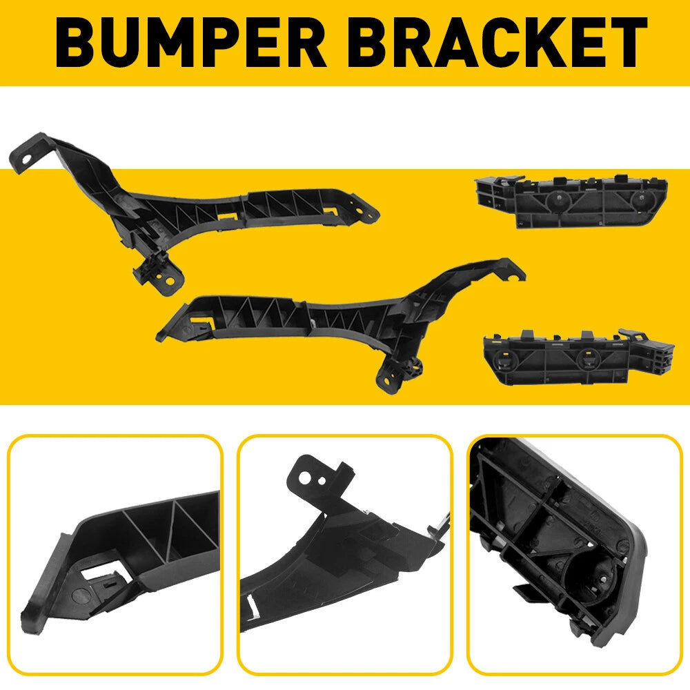 Front 4PCS For CR-V 2007-2011 CRV Headlight Bracket Bumper Beam Mount Support 6B93BC-57
