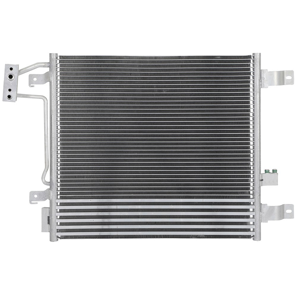 Aluminum Radiator & AC Condenser Cooling Kit For 2007-2010 2011 Jeep Wrangler 6B93BC-57