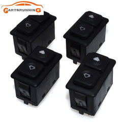 Set of 4 Illuminated Power Window Switch For BMW E23 E24 E28 E30 61311381205 6B93BC-57