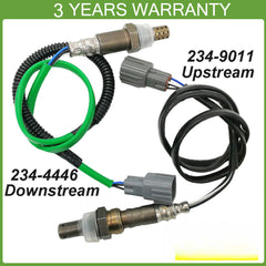 Set of 2 Oxygen Sensor Upstream Downstream For Subaru Impreza 2.0L H4 Turbo 2002 6B93BC-57